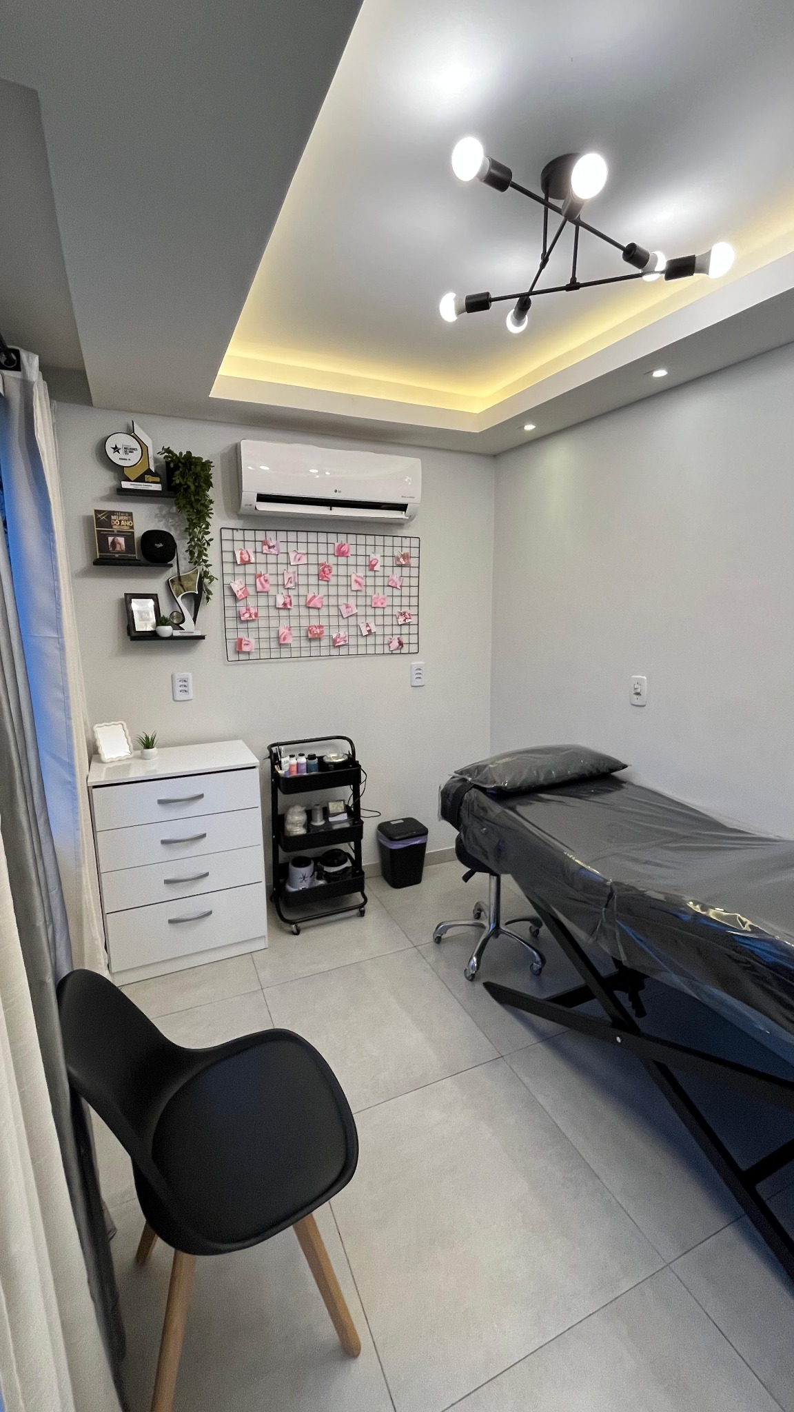 Espaço de atendimento KASS Studio Beauty